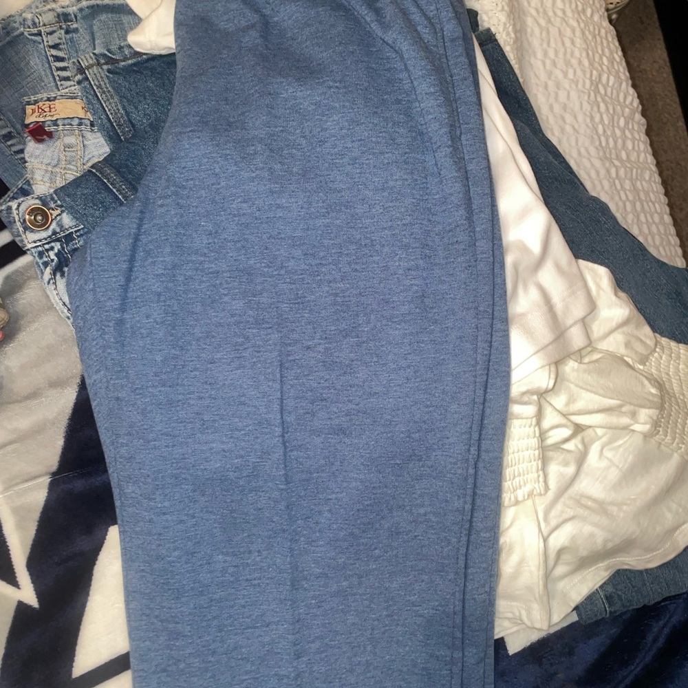 Alfred Dunner Denim Blue Pants